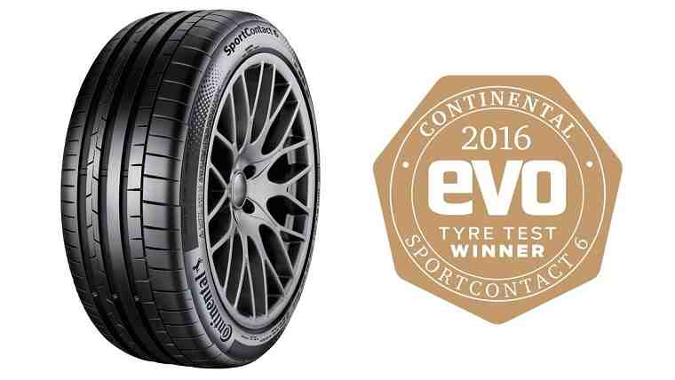 SportContact6 Evo Tyre Test Winner